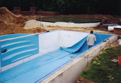 Maatwerk zwembad - Opbouw van het zwembad - Stappen